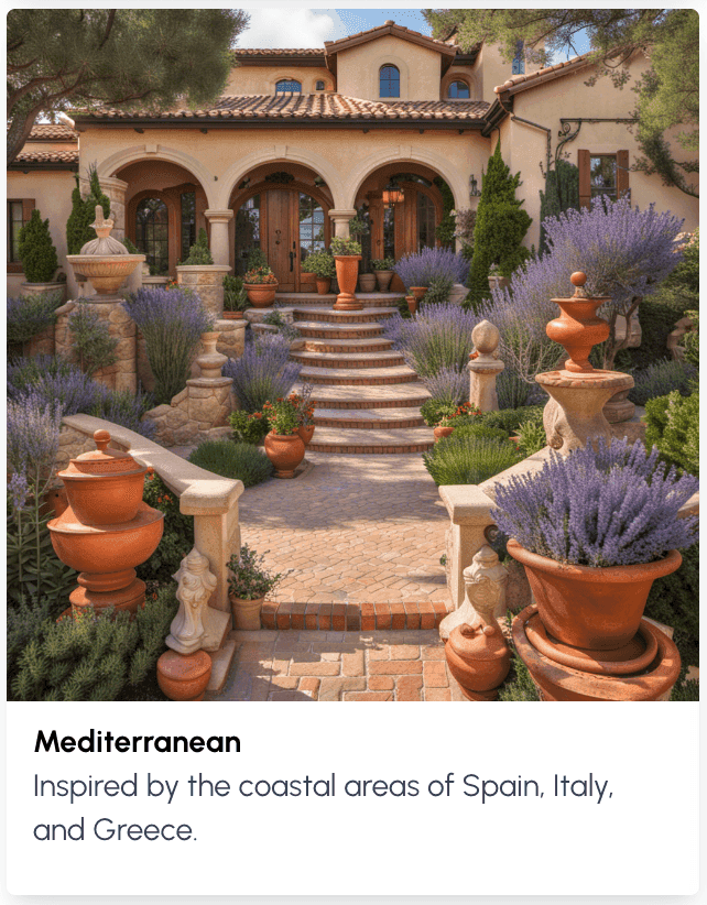 Mediterranean Garden: Coastal Elegance