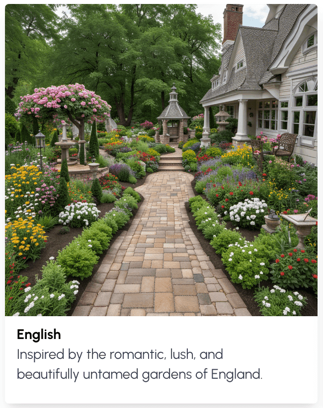 English Garden: A Romantic Retreat