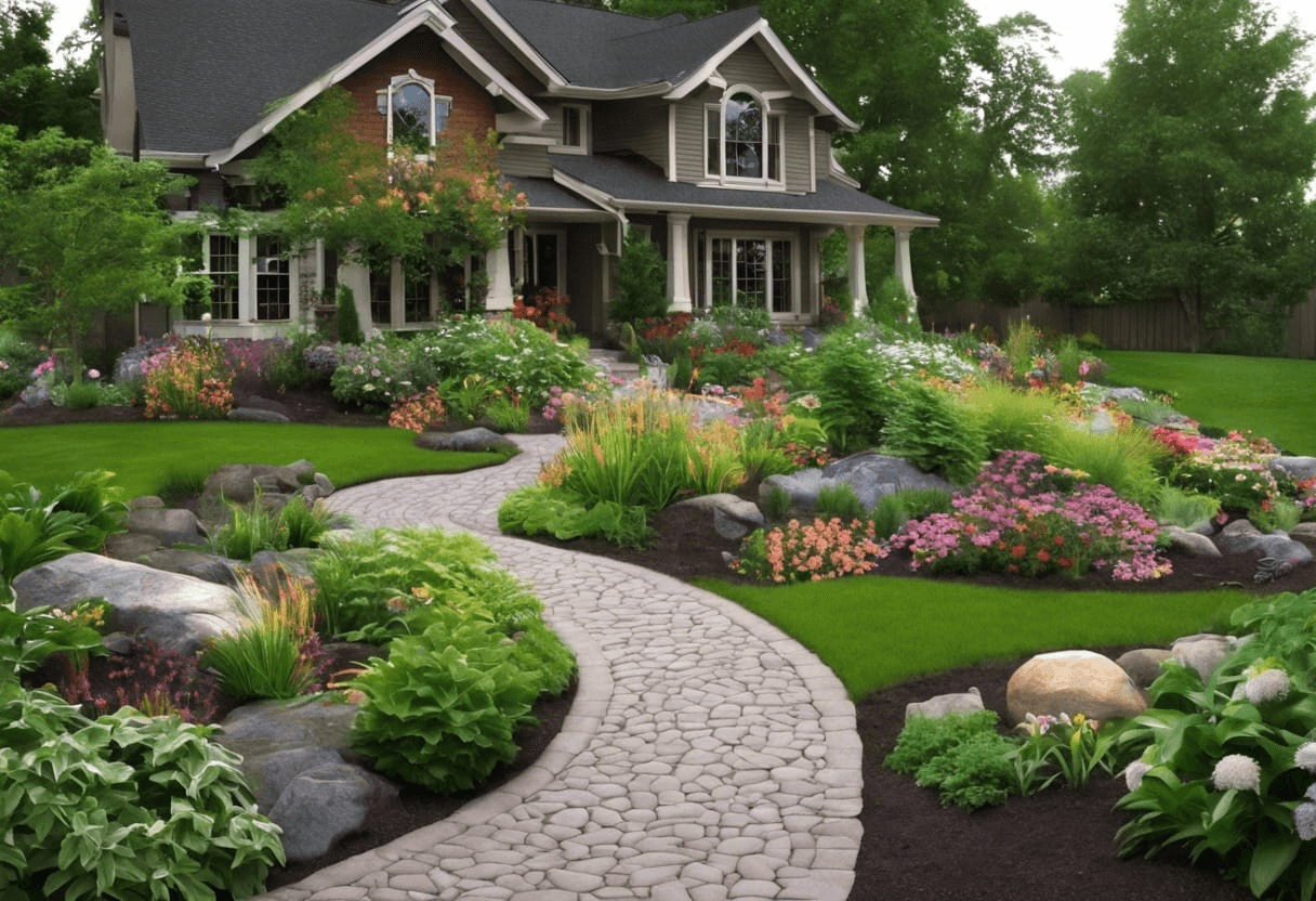 8. Eco-Friendly Rain Garden