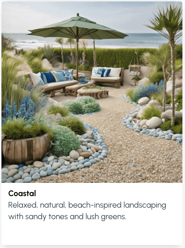 Coastal Garden: Beach-Inspired Serenity